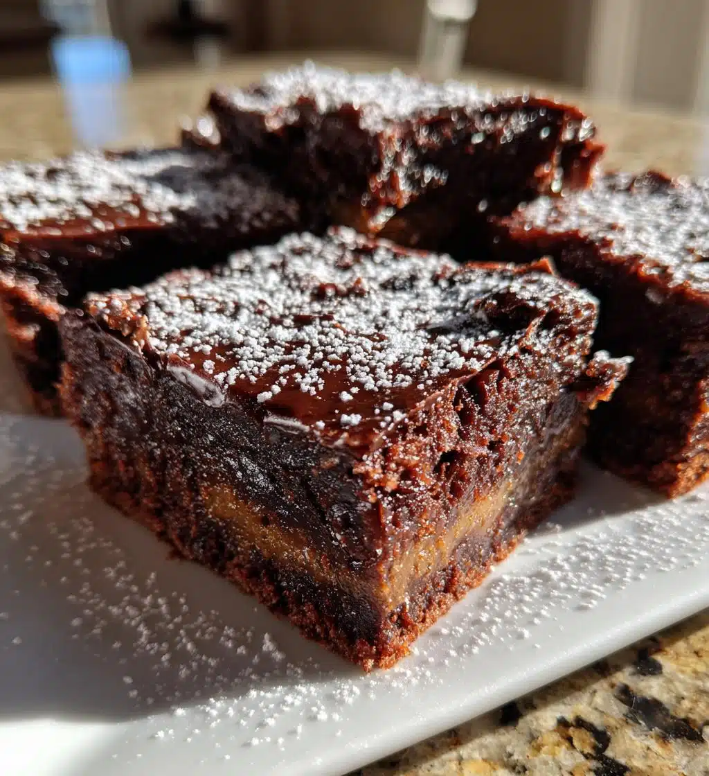 Mocha Fudge Squares – Christmas Treat - detail 1