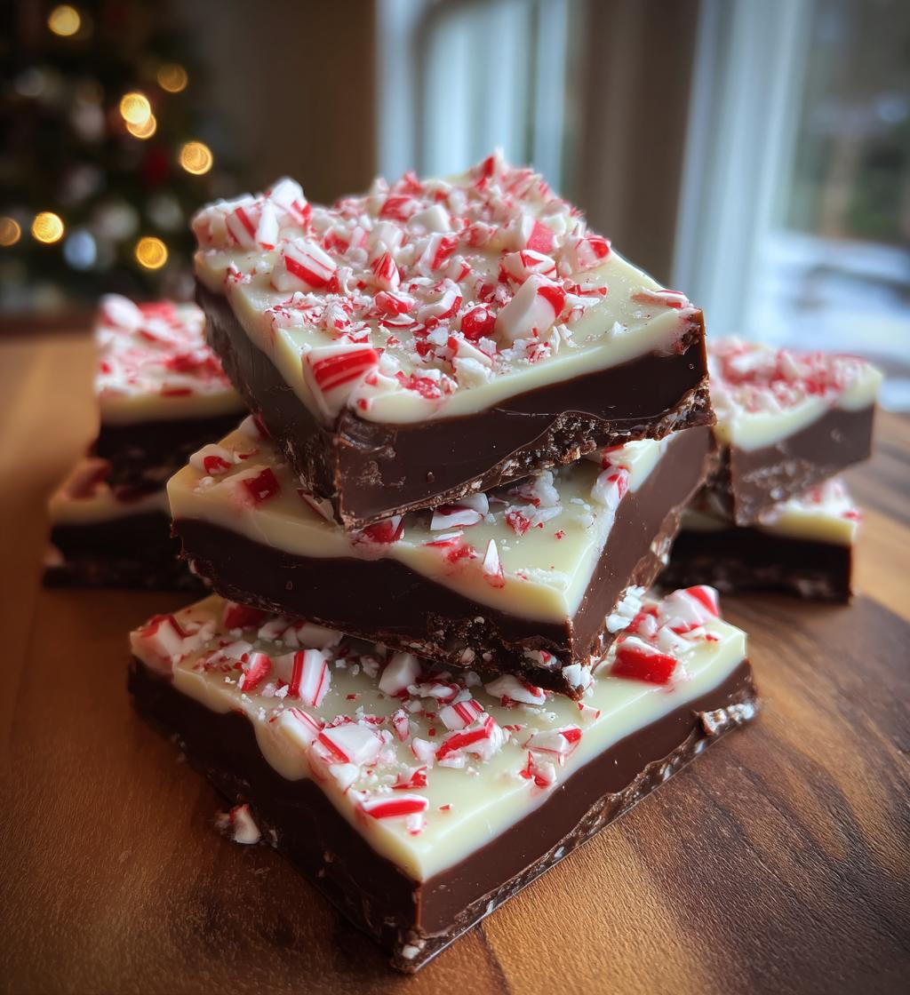 Peppermint Bark Fudge for Christmas - detail 1