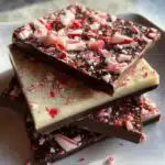 Peppermint Chocolate Bark for Christmas