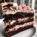 Peppermint Mocha Christmas Cake