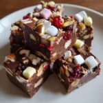 Rocky Road Christmas Fudge