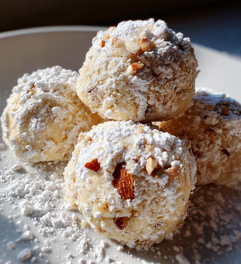 Snowball Christmas Cookies