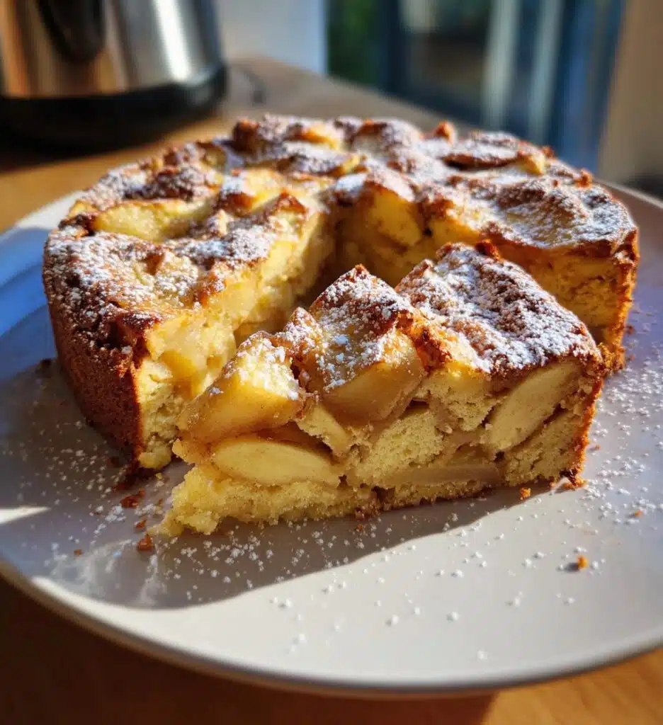Spiced Apple Christmas Cake