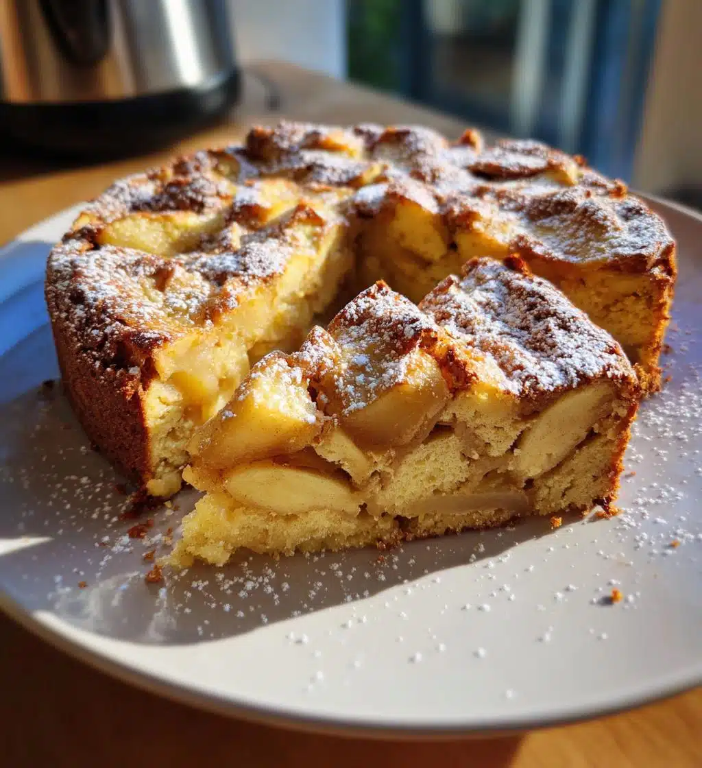 Spiced Apple Christmas Cake
