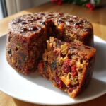 Spiced Plum Christmas Pudding