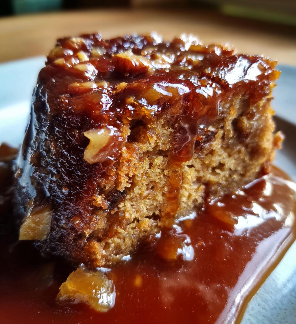 Sticky Toffee Christmas Pudding