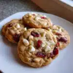 White Chocolate Cranberry Christmas Cookies