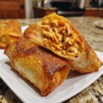air fryer buffalo chicken egg rolls