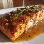 air fryer honey mustard salmon