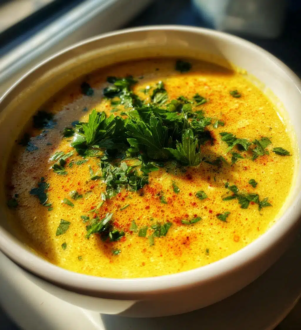 anti inflammatory cauliflower chicken soup - detail 1