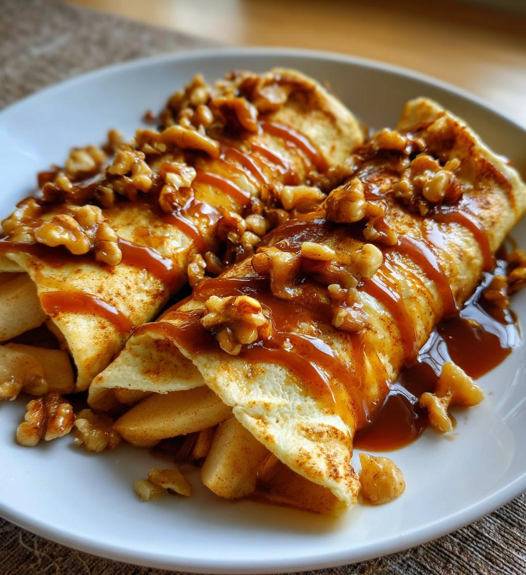 apple pie enchiladas - detail 1