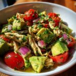avocado chicken salad lime cilantro
