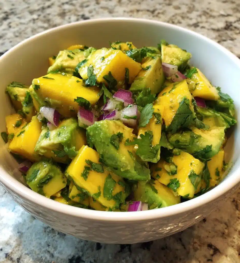 avocado mango salad