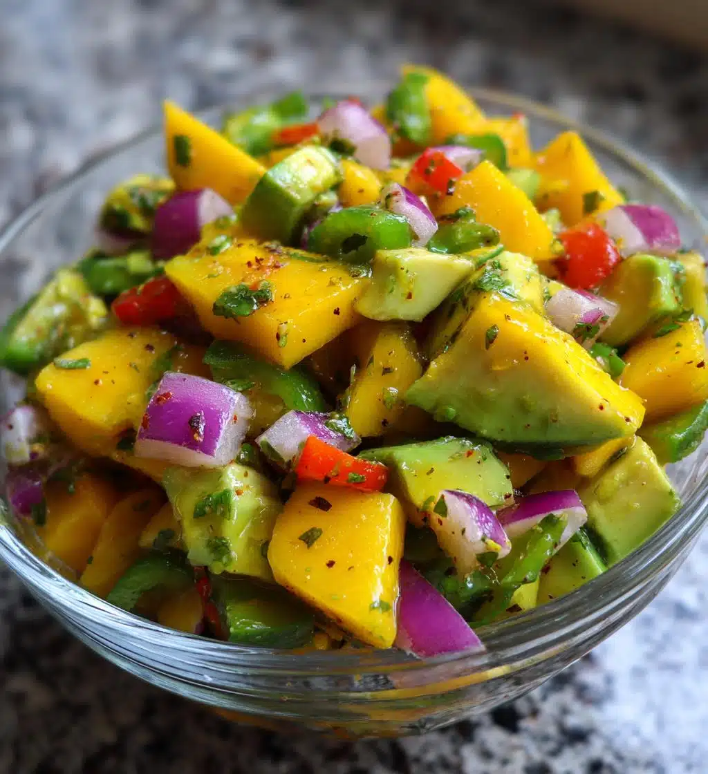 avocado mango salad recipe refreshing delight - detail 1