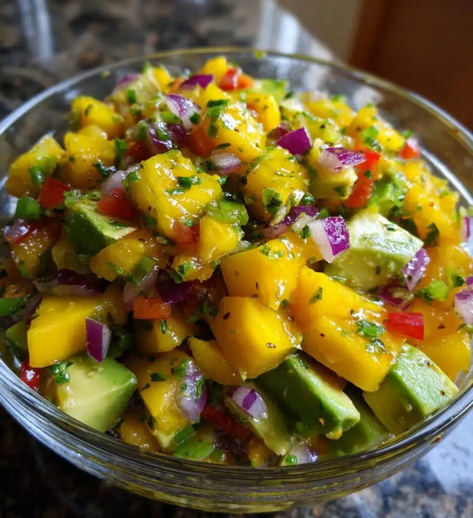 avocado mango salad recipe refreshing delight