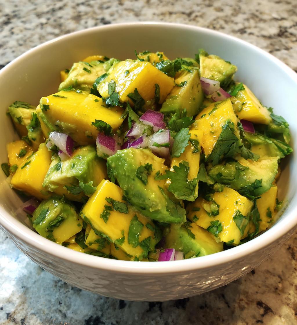 avocado mango salad