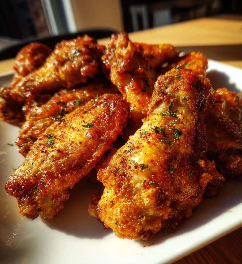 baked chicken wings - detail 1