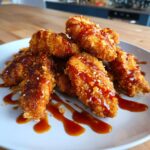 baked crunchy hot honey chicken recipe