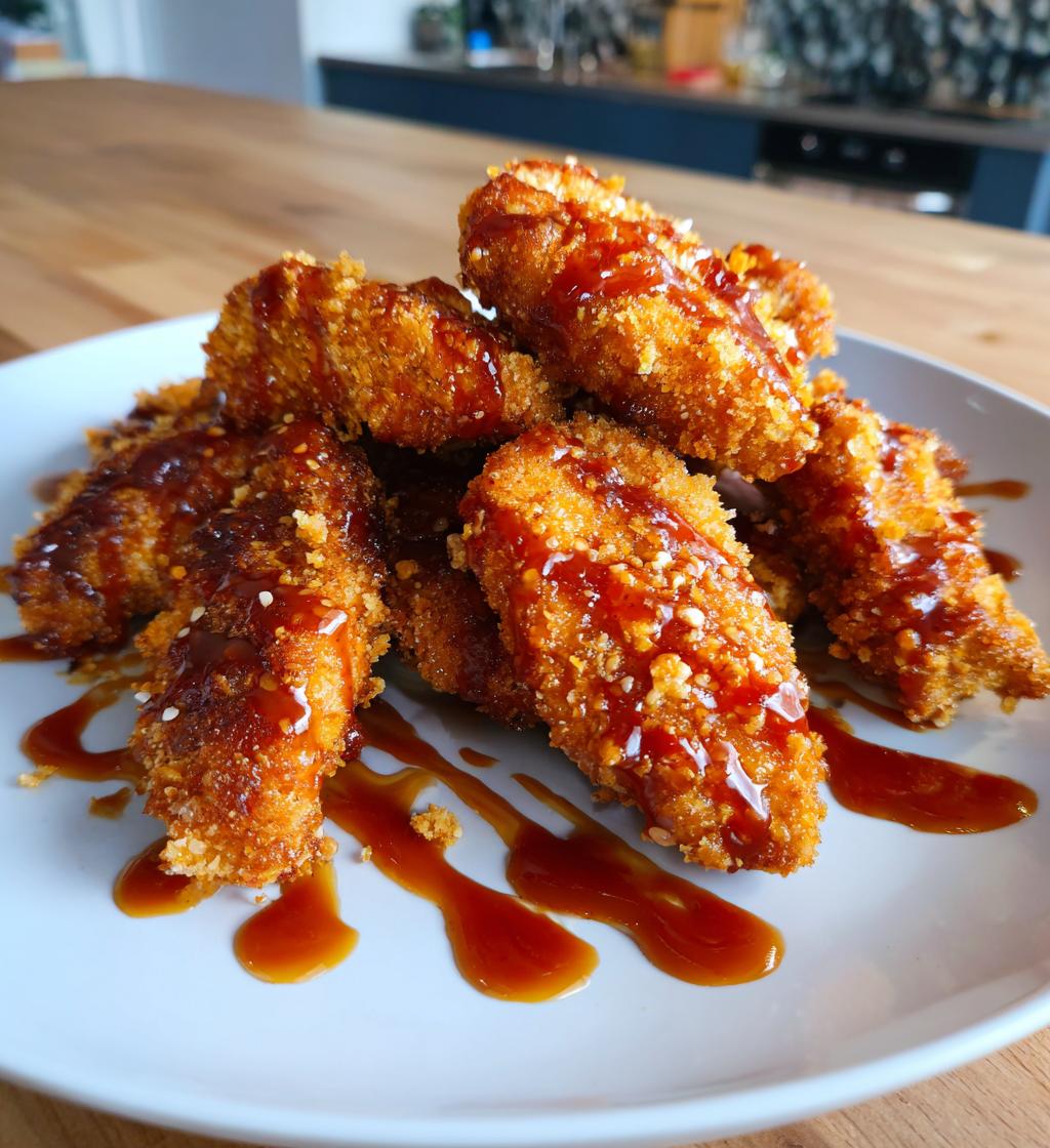 baked crunchy hot honey chicken recipe