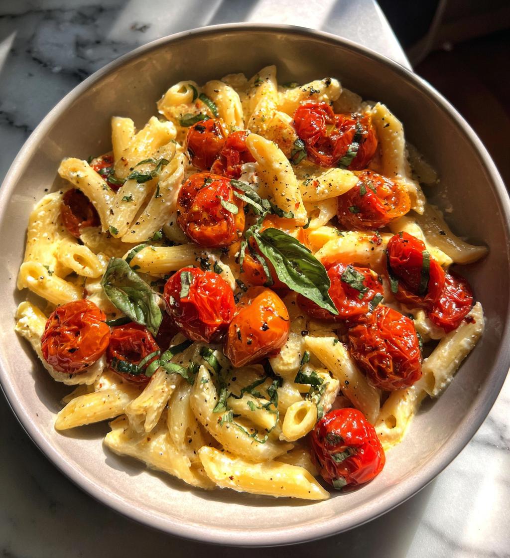 baked feta pasta recipe - detail 1