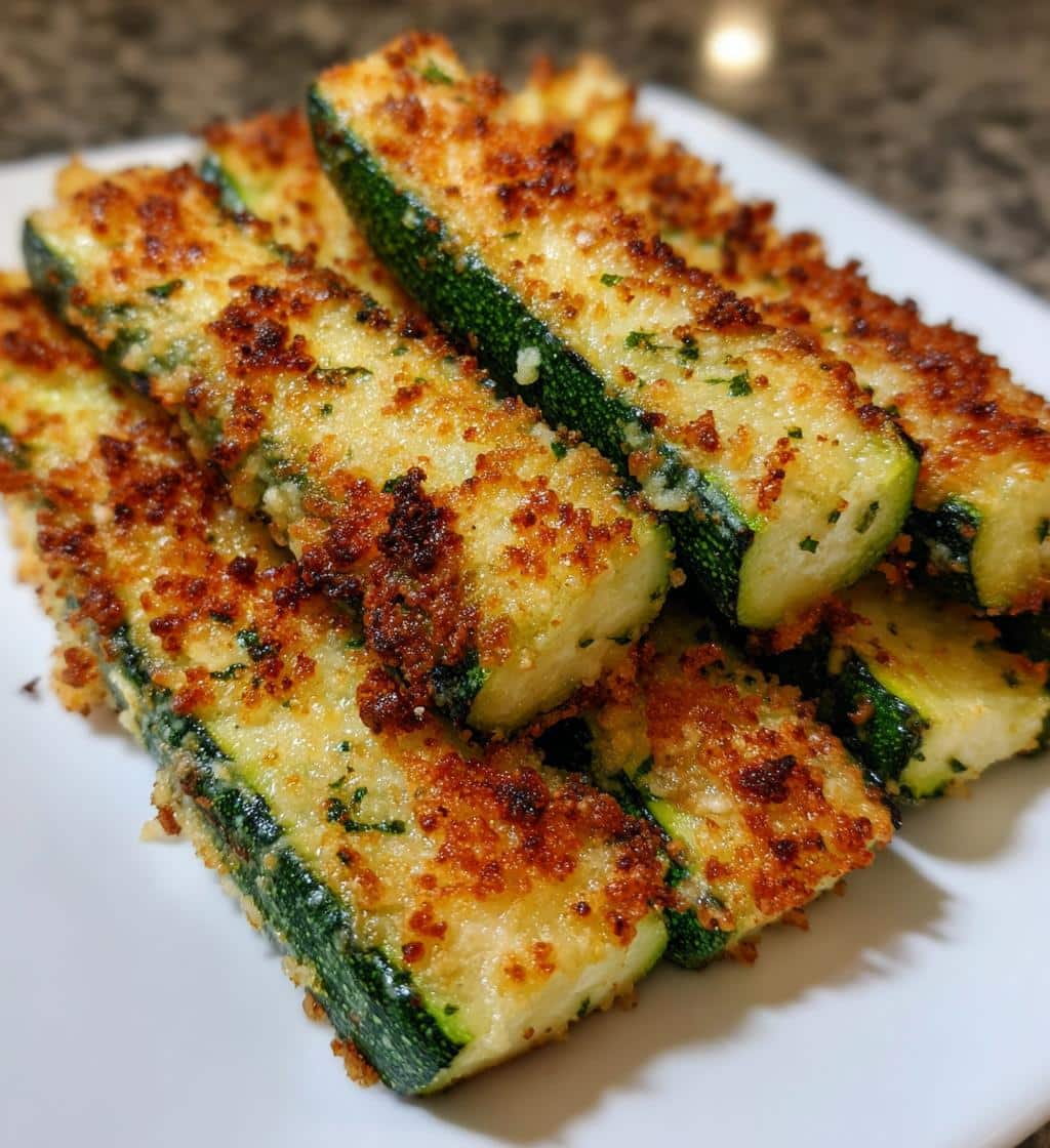 baked parmesan zucchini