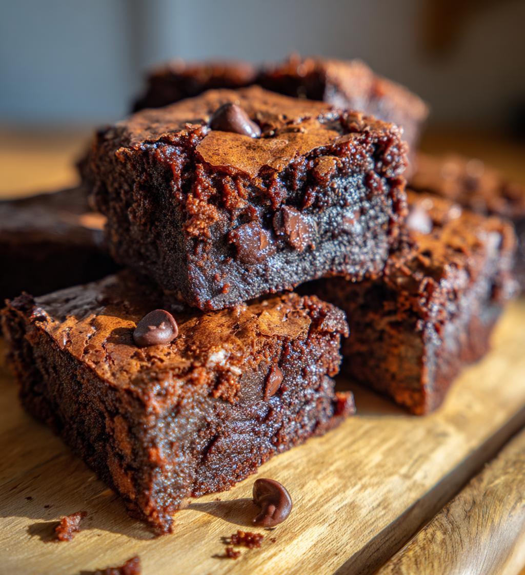 banana bread brownies - detail 1