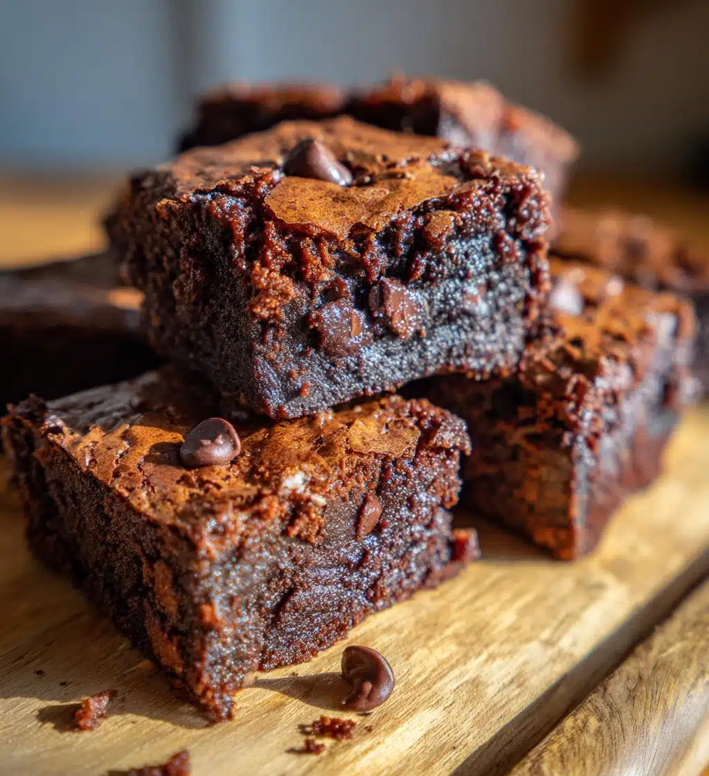 banana bread brownies - detail 1
