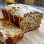 banana bread cake with cream cheese frosting