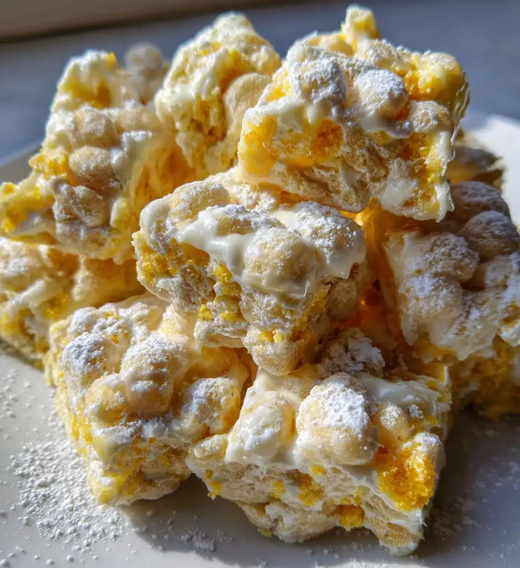 banana cream pie muddy buddies - detail 1