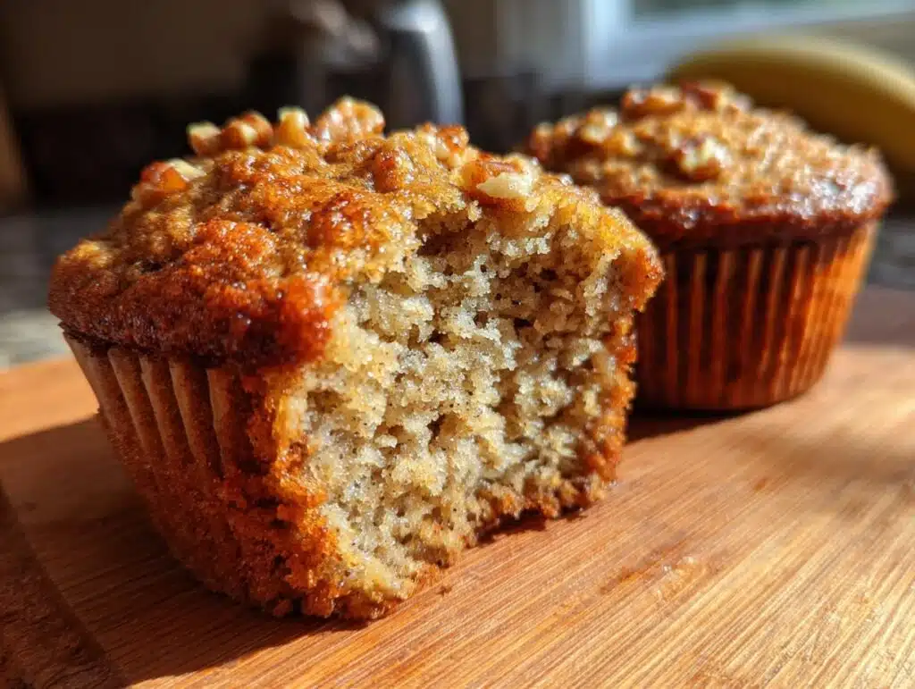 banana oatmeal muffins recipe