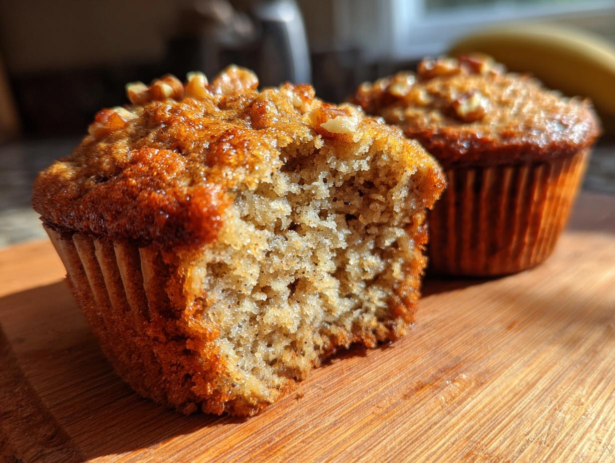 banana oatmeal muffins recipe