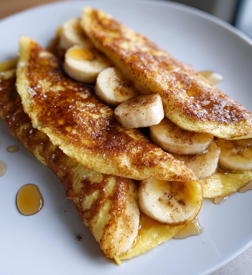 banana omelet recipe