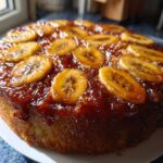 banana upside down cake