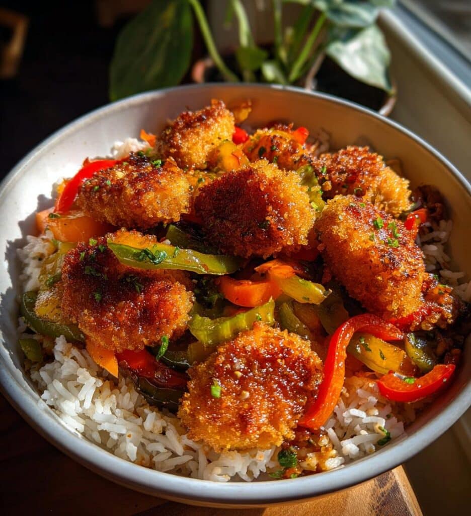 bang bang salmon bites bowls recipe