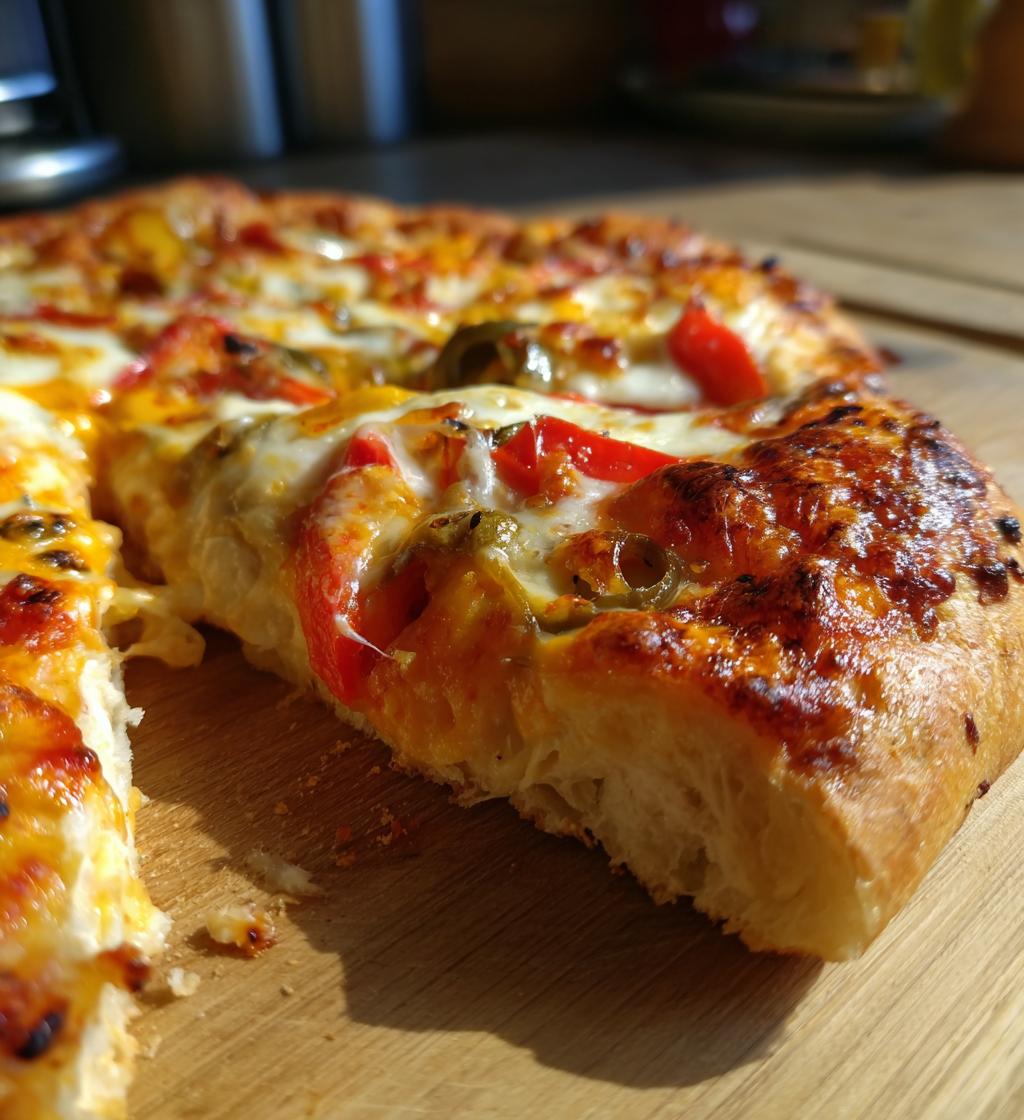 basic pizza dough - detail 1