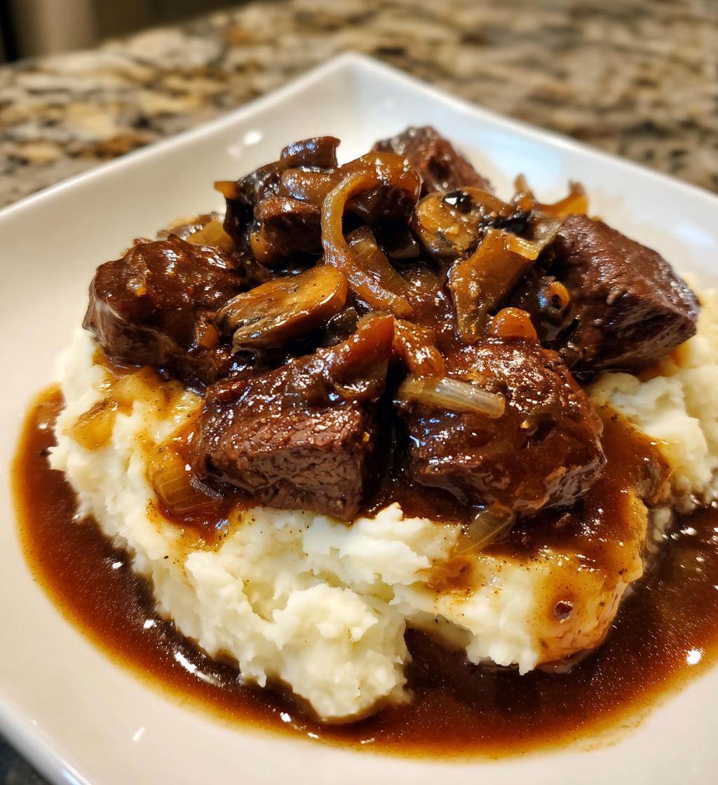 beef tips and gravy