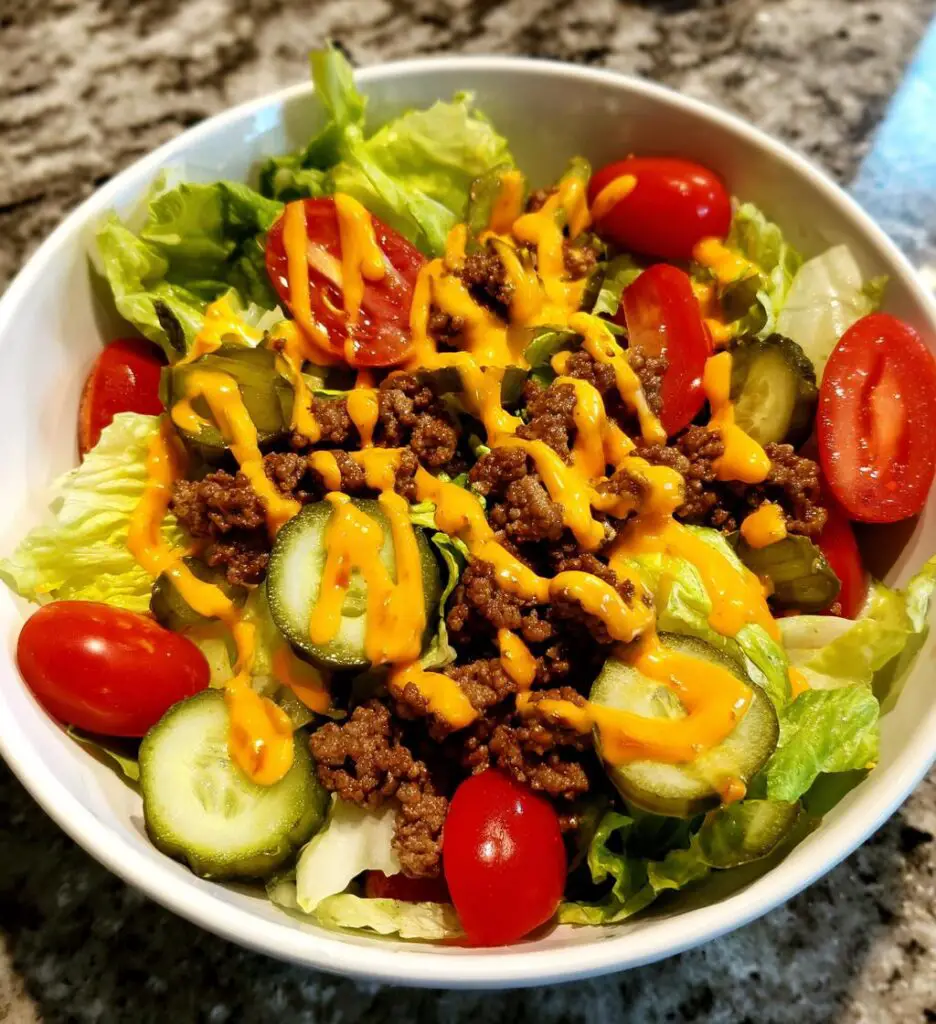 big mac salad