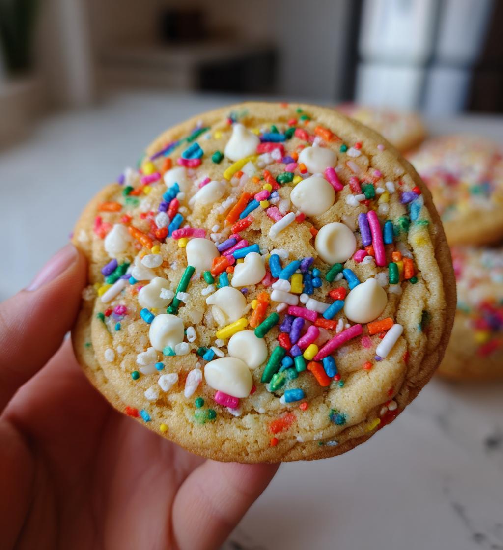 birthday cake cookies recipe