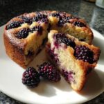 blackberry lavender cake