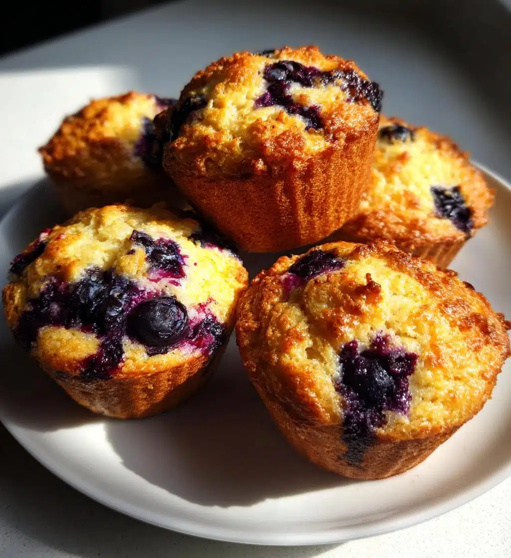 blueberry muffins recipe - detail 1