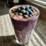 blueberry spinach antioxidant smoothie