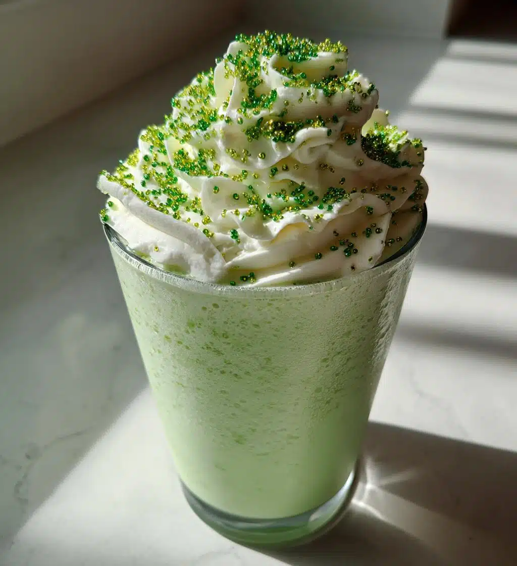 boozy shamrock shake recipe - detail 1