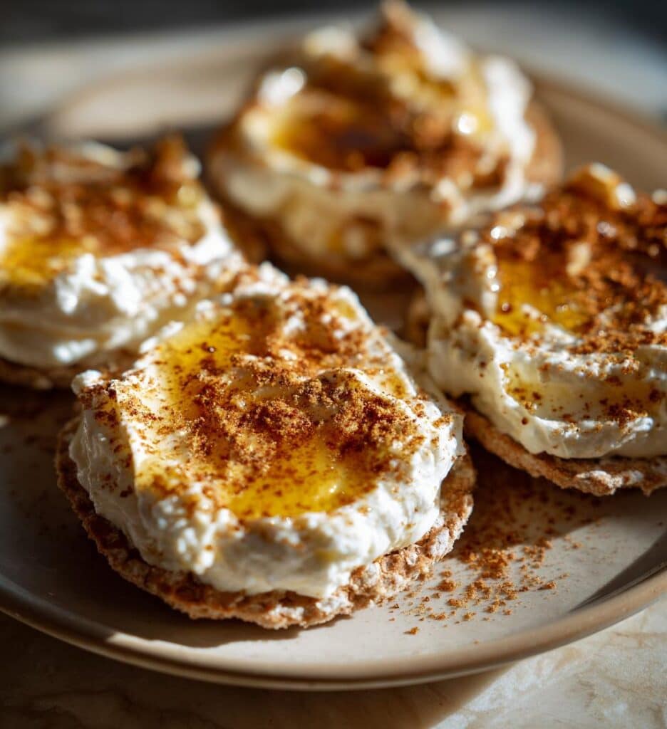 butter yogurt rice cakes