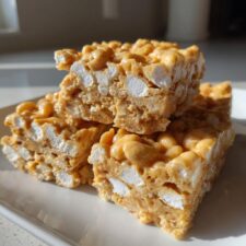 Butterscotch Peanut Butter Marshmallow Squares You'll Adore
