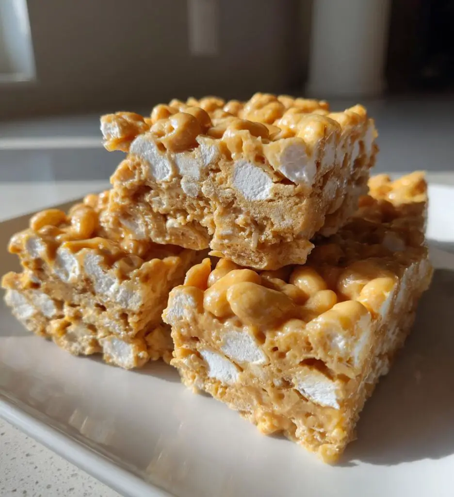 butterscotch peanut butter marshmallow squares