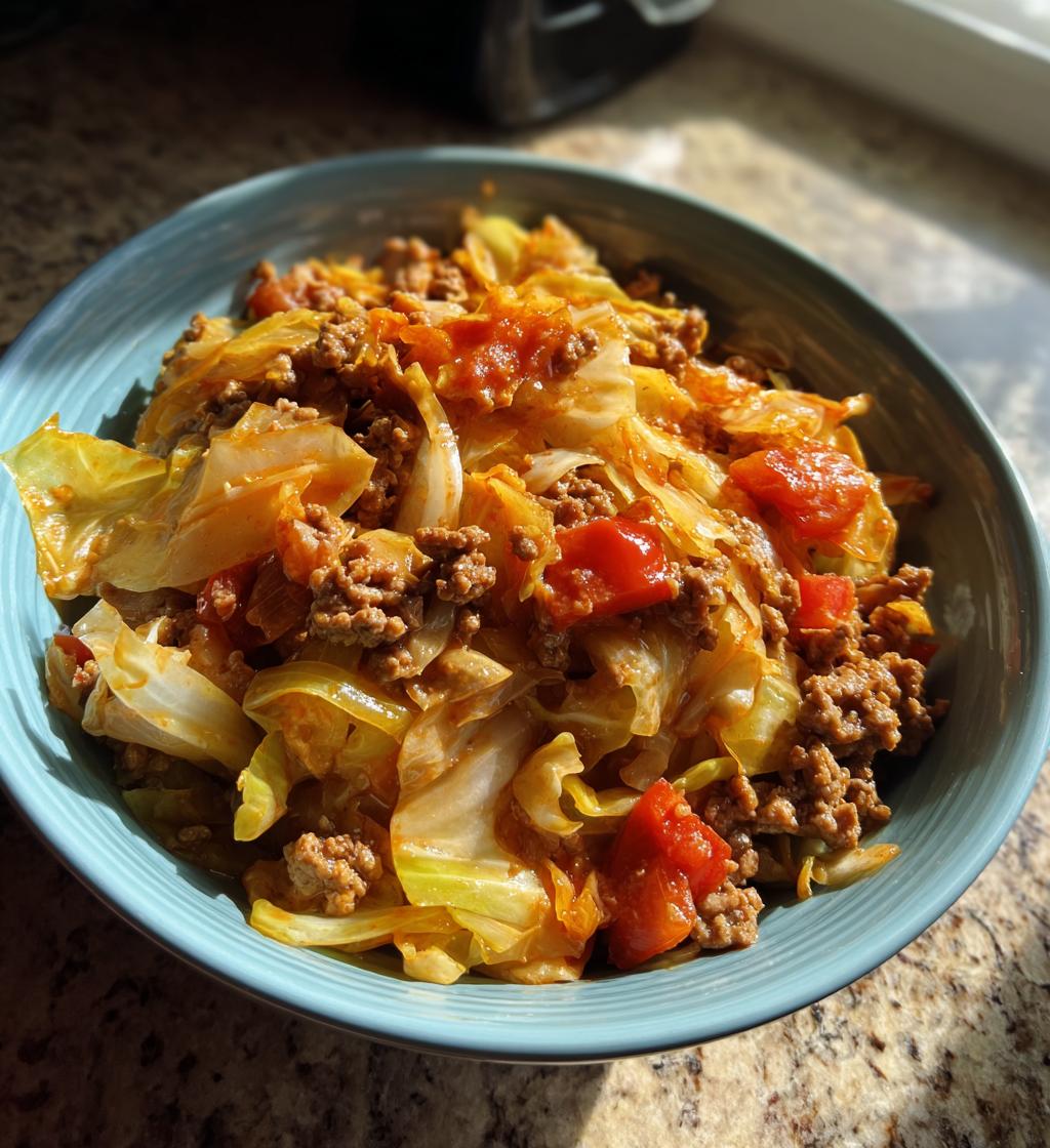 cabbage and ground beef recipe - detail 1