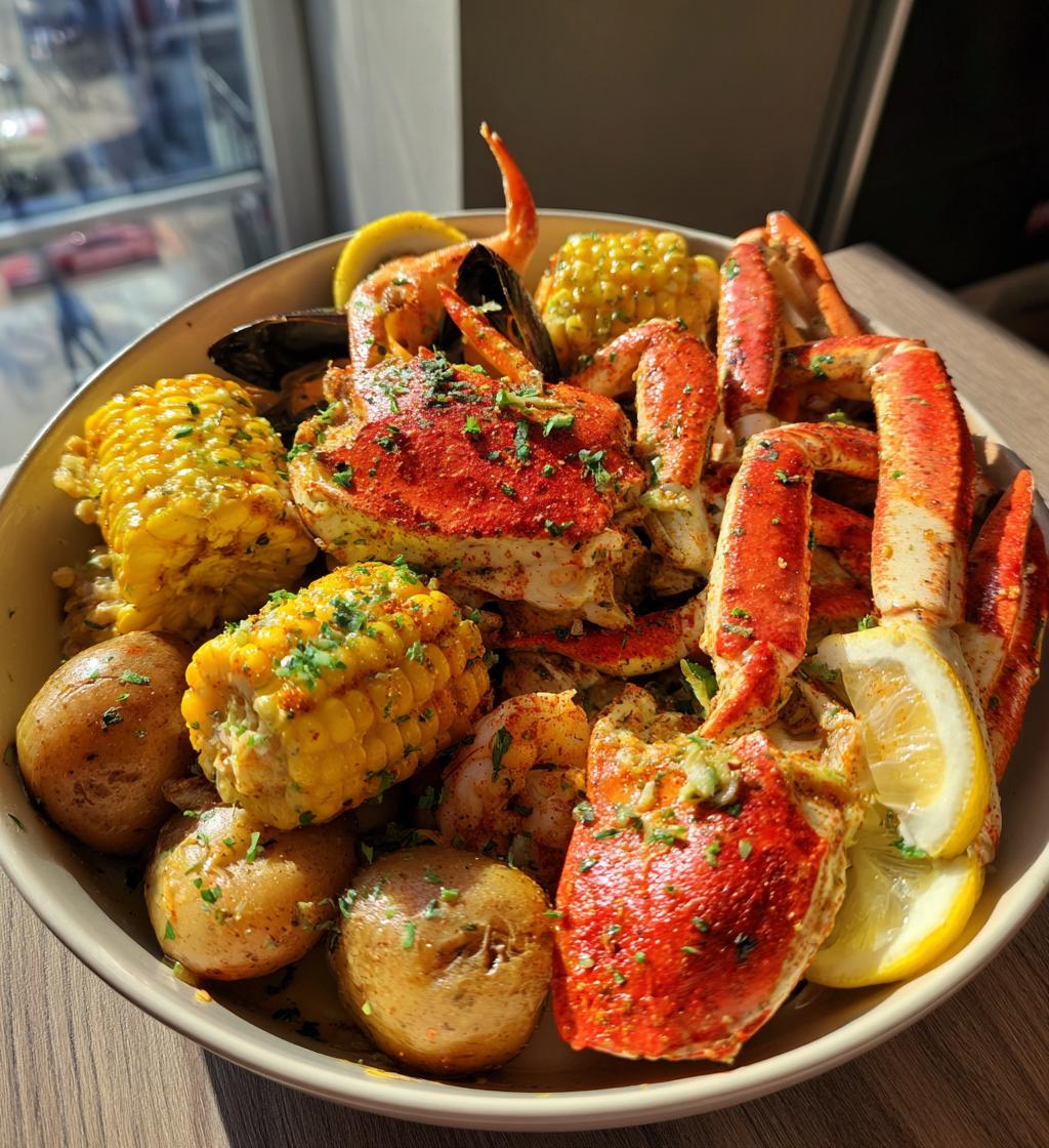 cajun seafood boil garlic butter sauce recipe - detail 1