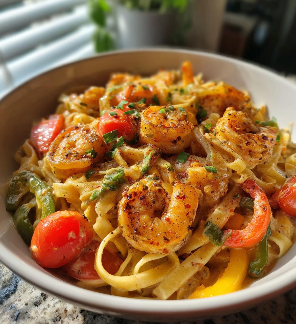 cajun shrimp pasta