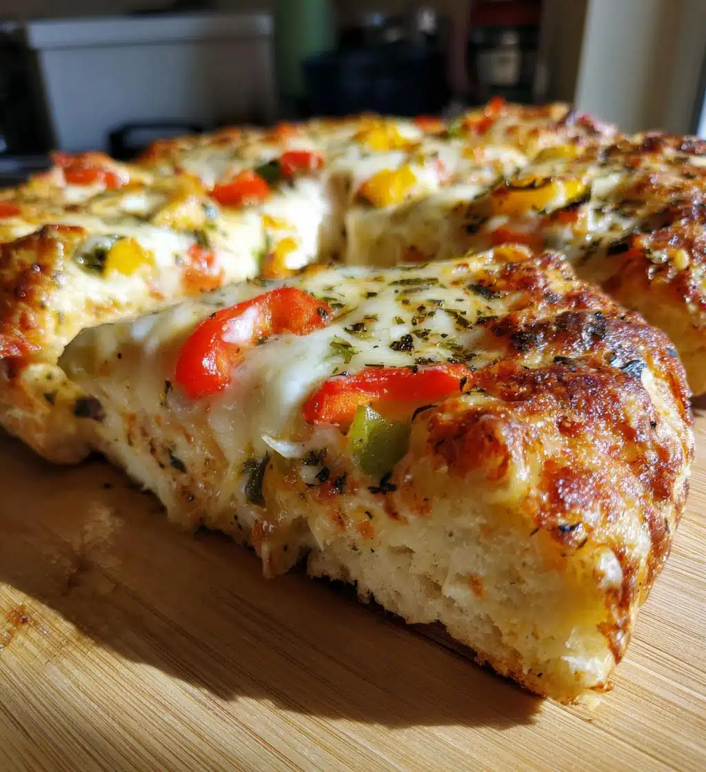 canned chicken pizza crust - detail 1