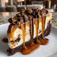 Caramel Brownie Cheesecake: 7 Indulgent Layers to Savor